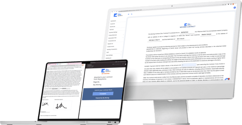 Creating and Finished Contract