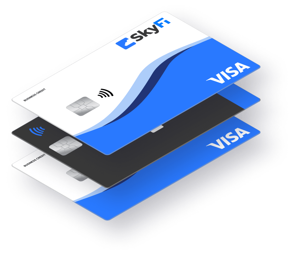 Sky Financial Cards Stack